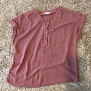 Cute pink work blouse